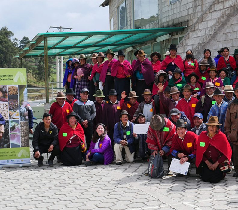 Productores de la provincia de Chimborazo participan en el taller acercamiento comunitario