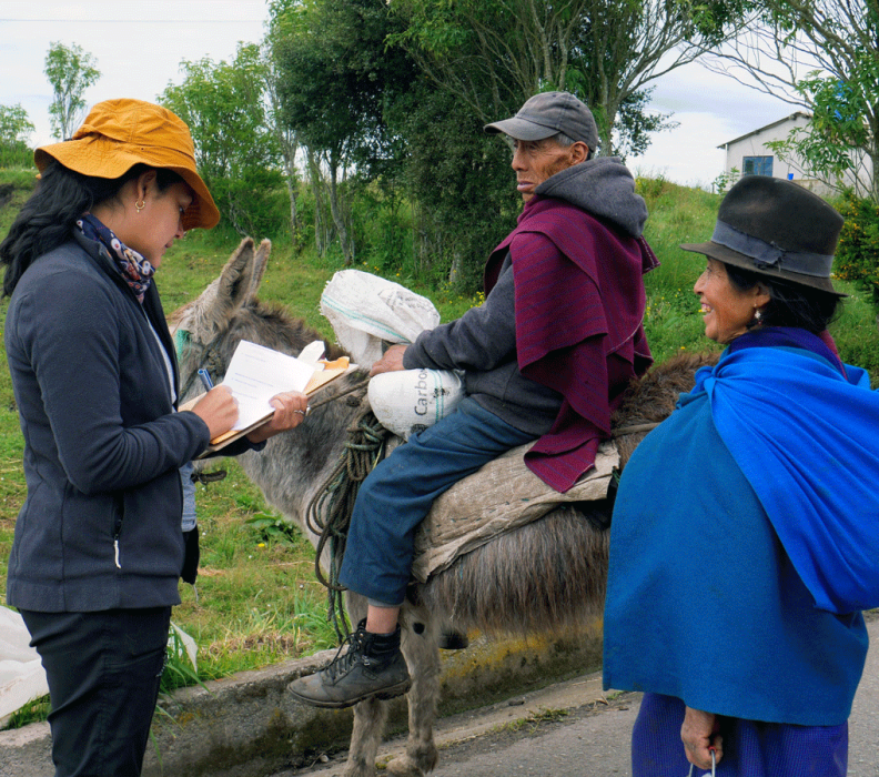 Productores de Colta refuerzan sus bionegocios con acompañamiento técnico